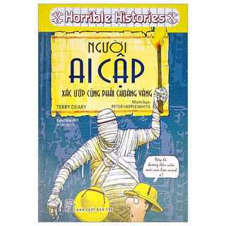 Sách - horrible histories - người ai cập - xác ướp cũng phải choáng váng