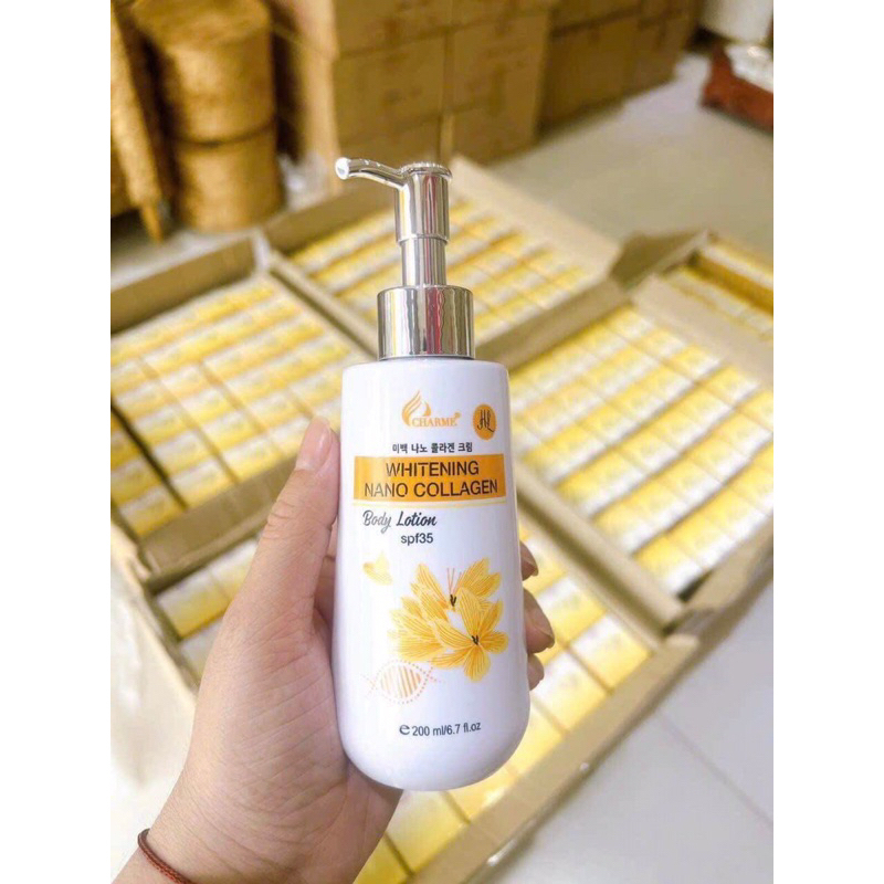 KEM DƯỠNG TRẮNG BODY NANO COLAGEN SPF 35
