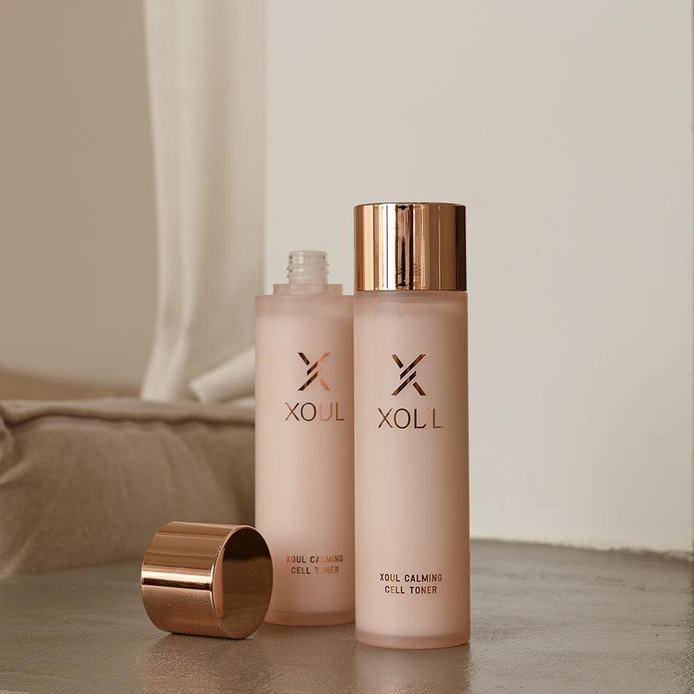 Toner dưỡng trắng căng bóng Xoul Calming Cell Toner