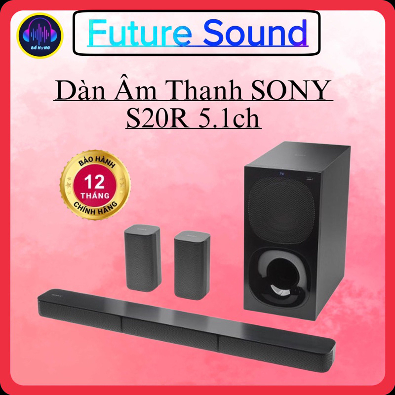 Dàn âm thanh SONY HT-S20R 5.1ch công suất 400W hàng chính hãng cao cấp