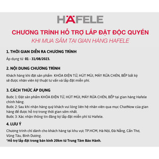 Bếp từ Hafele HC-I603D 536.61.631