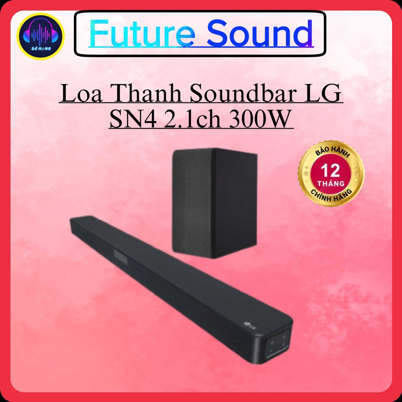 Loa thanh SoundBar LG SN4 300W 2.1 Bảo hành chính hãng 12 tháng