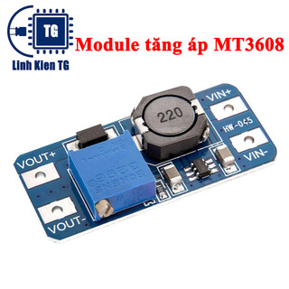 Module tăng áp mt3608 dc-dc 2a 3v/5v đến 5v/9v/12v/24v có thể điều chỉnh