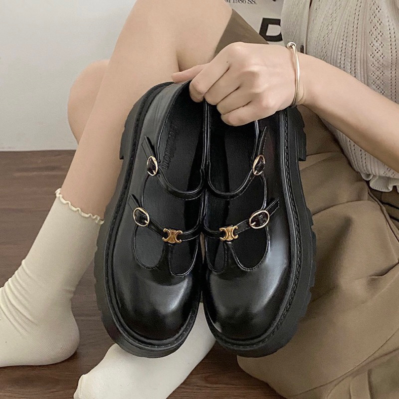 GIÀY LOAFER O27 LISA ĐẾ CAO 5CM CE.LINE CHEAPMOMENT