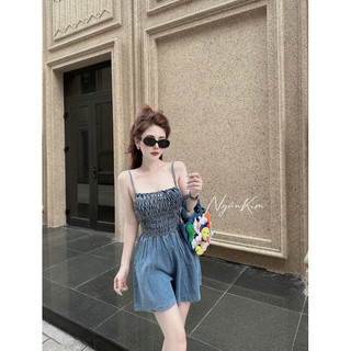 jum jeans chun ngực  H082