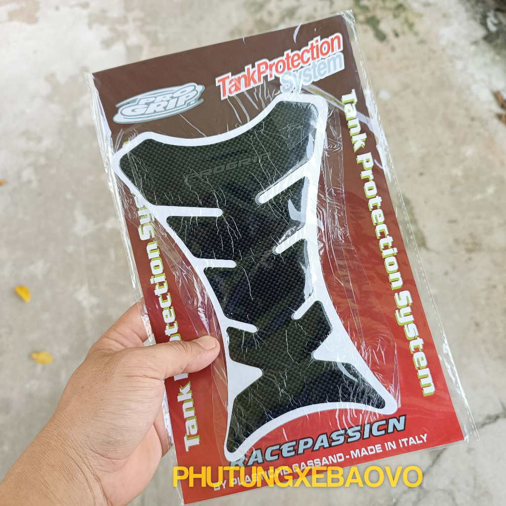 Tem Dán Bình Xăng Xương Cá, tem dán chống xước bình xăng Progrip