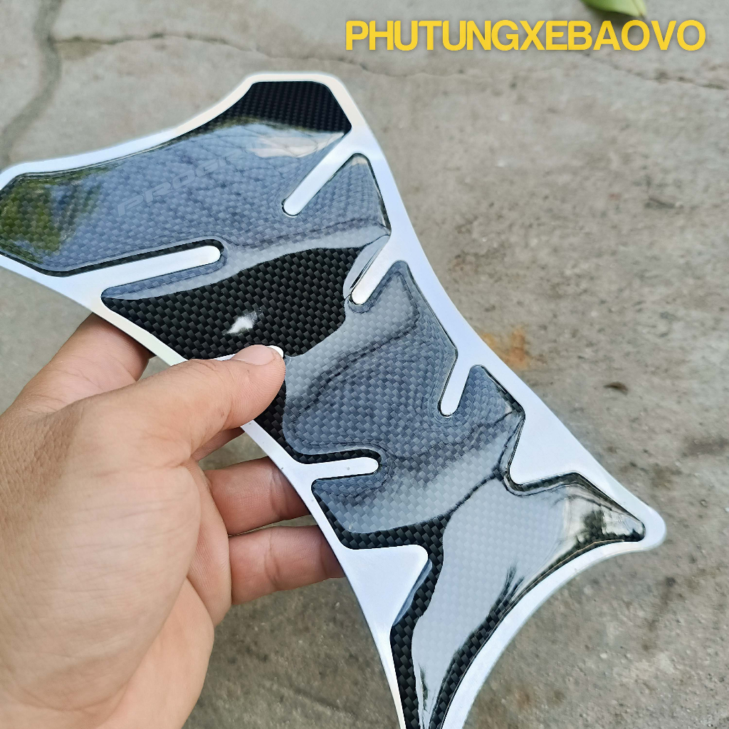 Tem Dán Bình Xăng Xương Cá, tem dán chống xước bình xăng Progrip
