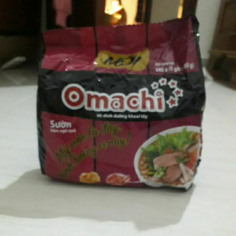 Mì omachi sườn hầm
