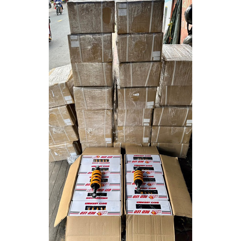 Phuộc Redleo winner /sonic 225mm và satria/ raider 285mm