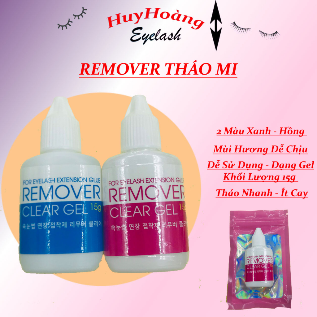 Gel tháo mi remover gel_dụng cụ nối mi_Huy Hoàng Mi