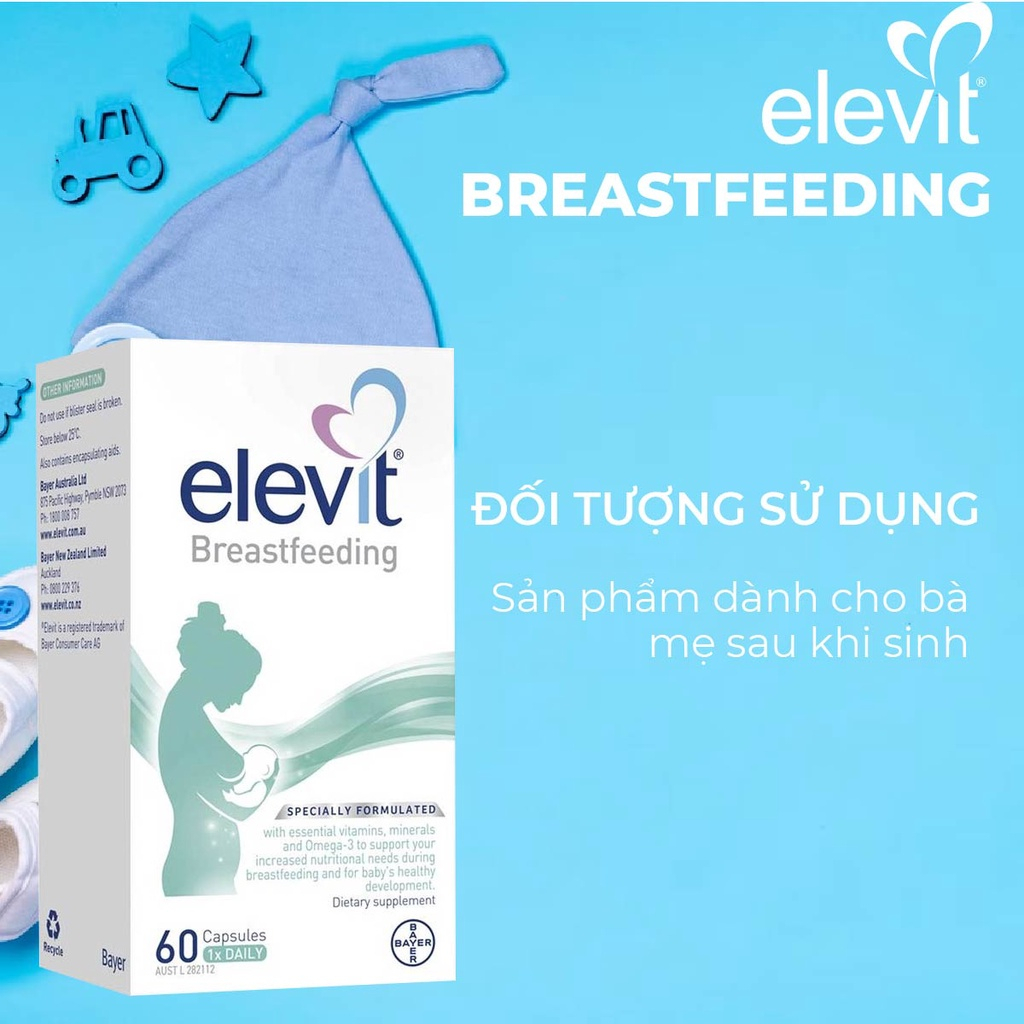 Viên uống Elevit Breastfeeding cho phụ nữ sau sinh