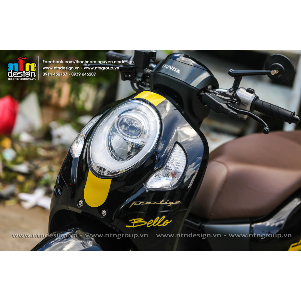 Tem Scoopy - mẫu Bello