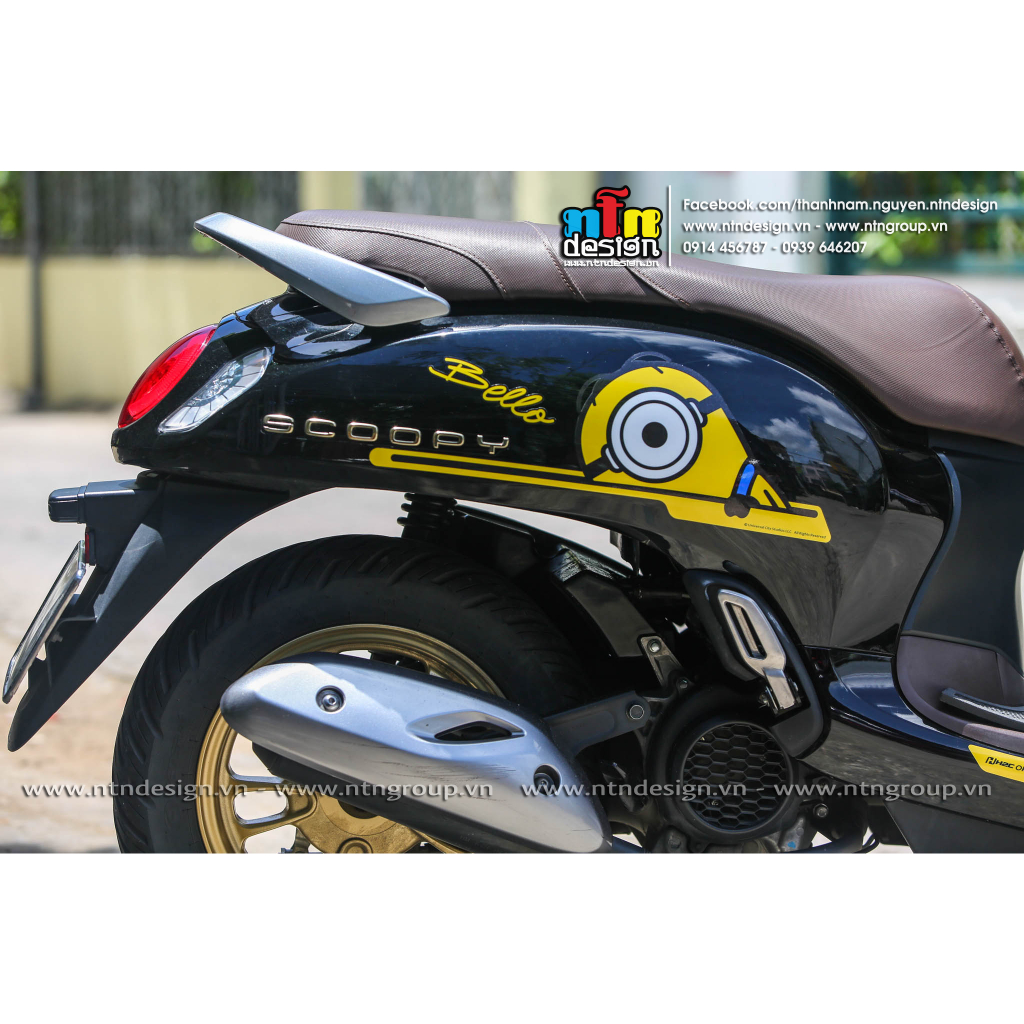 Tem Scoopy - mẫu Bello
