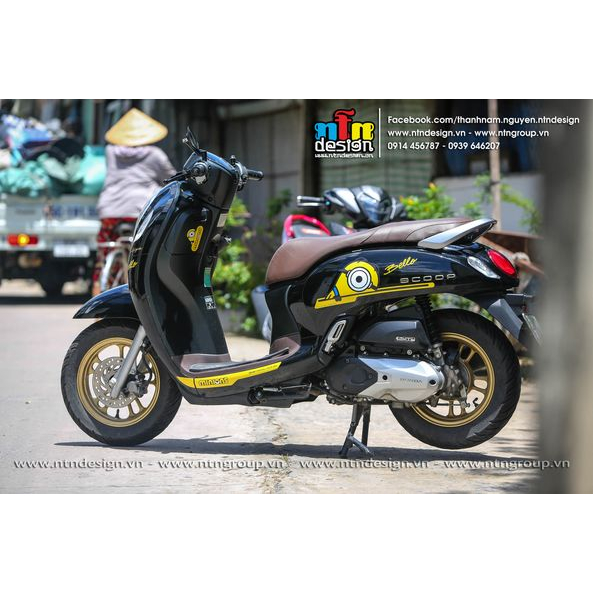 Tem Scoopy - mẫu Bello