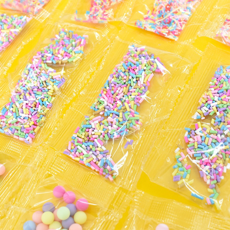 Gói cốm trang trí