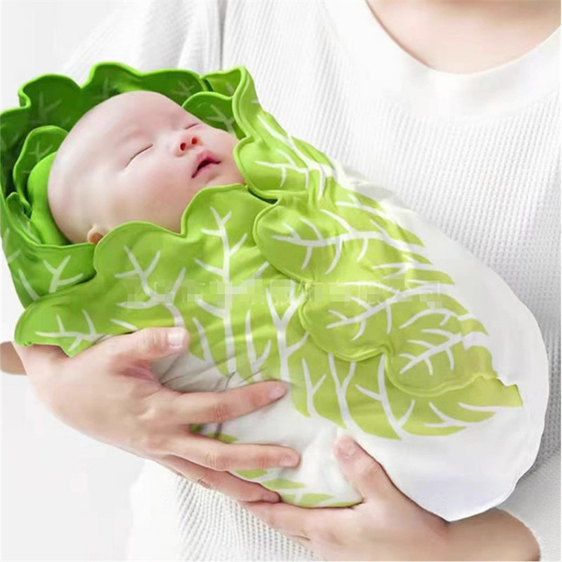 Khăn quấn em bé hình bắp cải CUTE