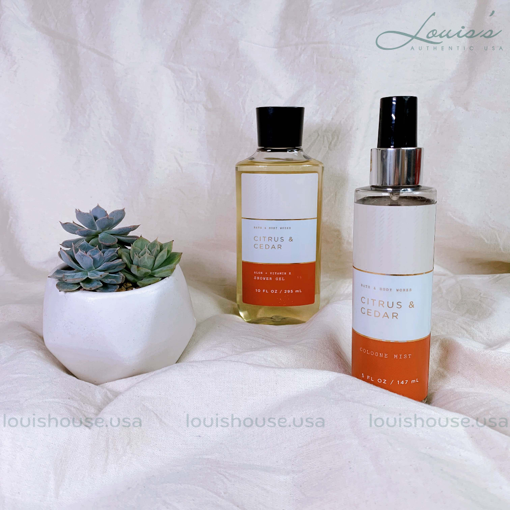 Cologne mist BAMBOO | ALOE | MAHOGANY | ROSEWOOD | CITRUS | VANILLA | AMBER - Shower nam Bath & Body Works