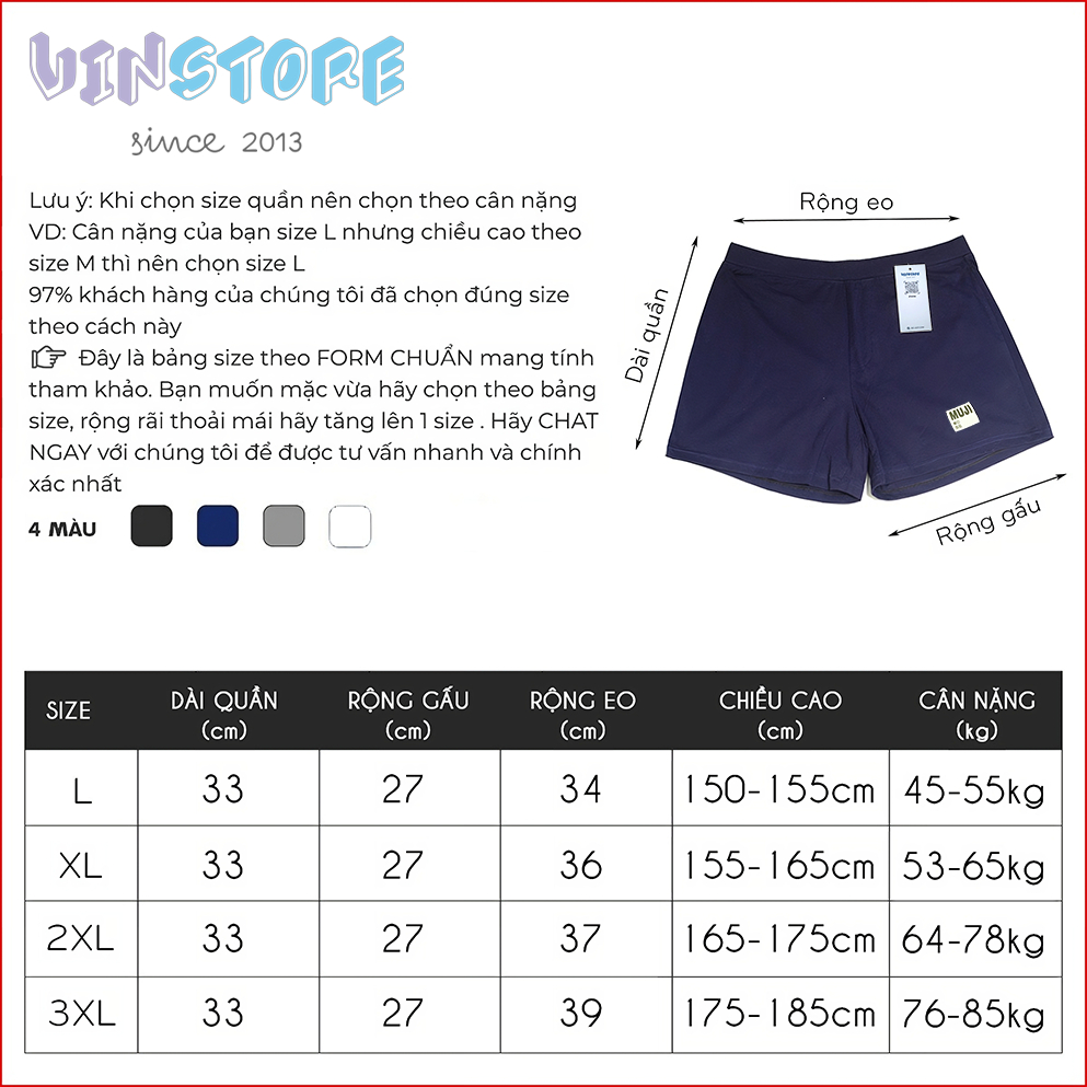 Quần đùi nam mặc nhà MJ, quần đùi ngủ không túi chất cotton co giãn thoáng mát, made in VietNam