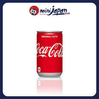 Nước ngọt có ga Coca Nhật Bản Lon mini 160ml, vị thanh ga cực mạnh