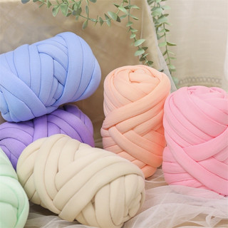 Len chunky cotton sợi siêu to làm chăn, túi, thảm, mũ,… sản phẩm diy