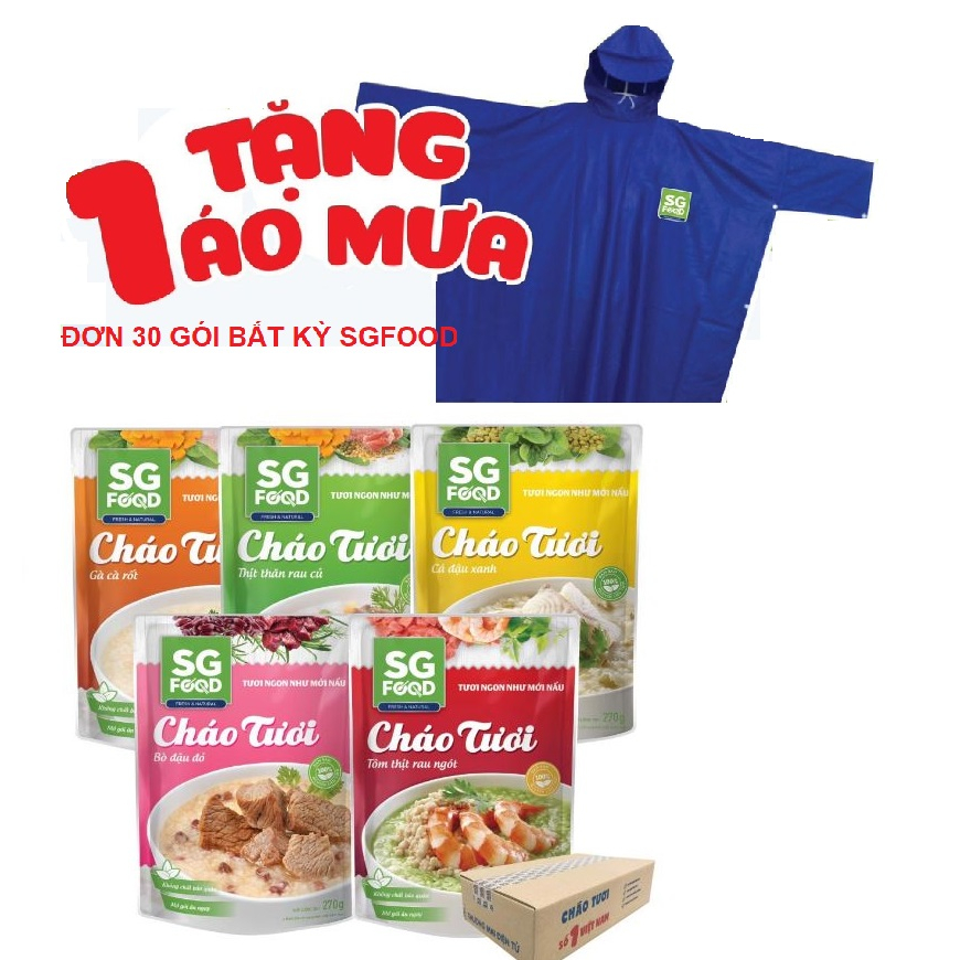 Cháo Tươi SG Food 240g (Trên 1 Tuổi)