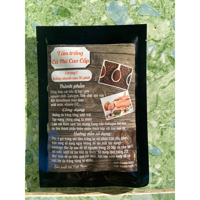 TẮM TRẮNG CÀ PHÊ