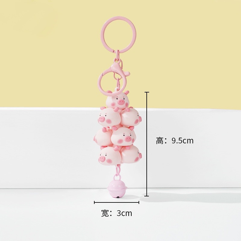 Móc khóa hình thú siêu đáng yêu