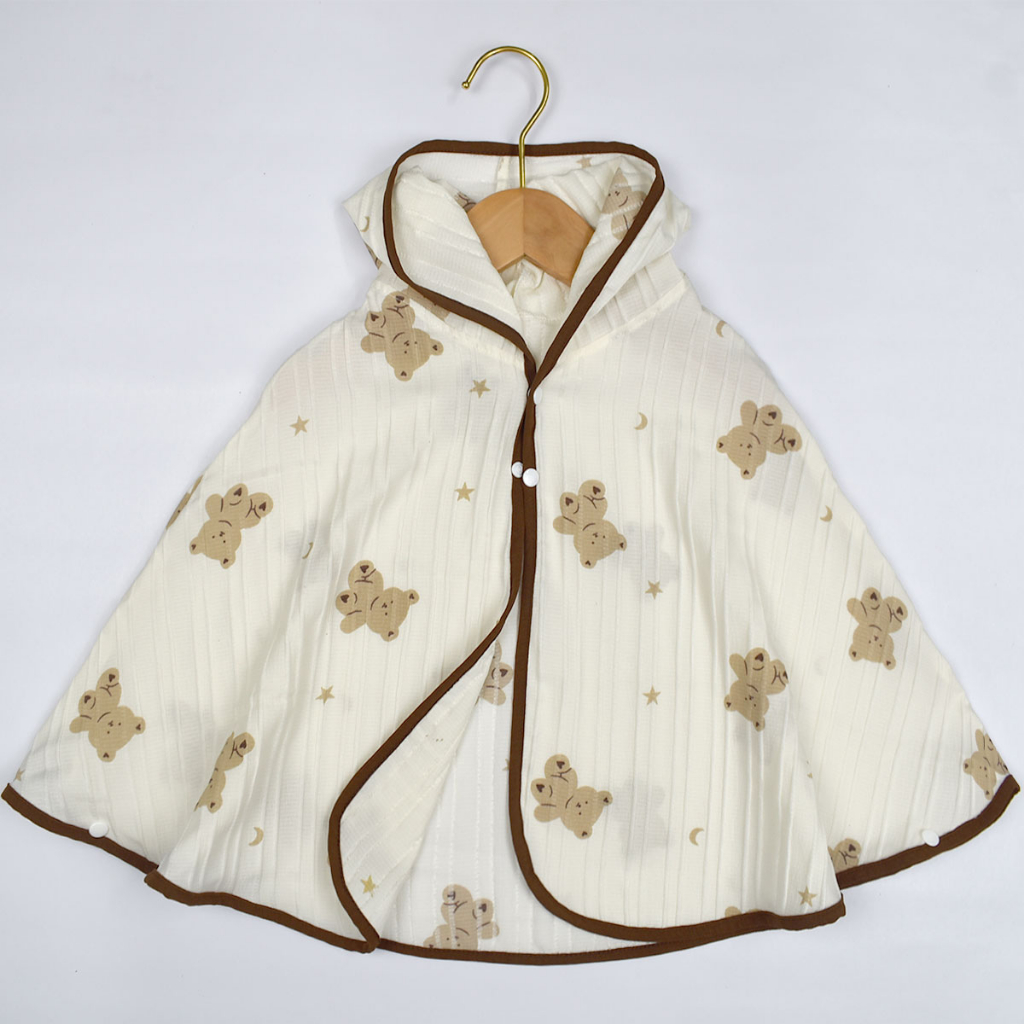 Áo choàng cho bé, áo choàng chống nắng, chắn gió, kèm kính chống giọt bắn LB-KIDS