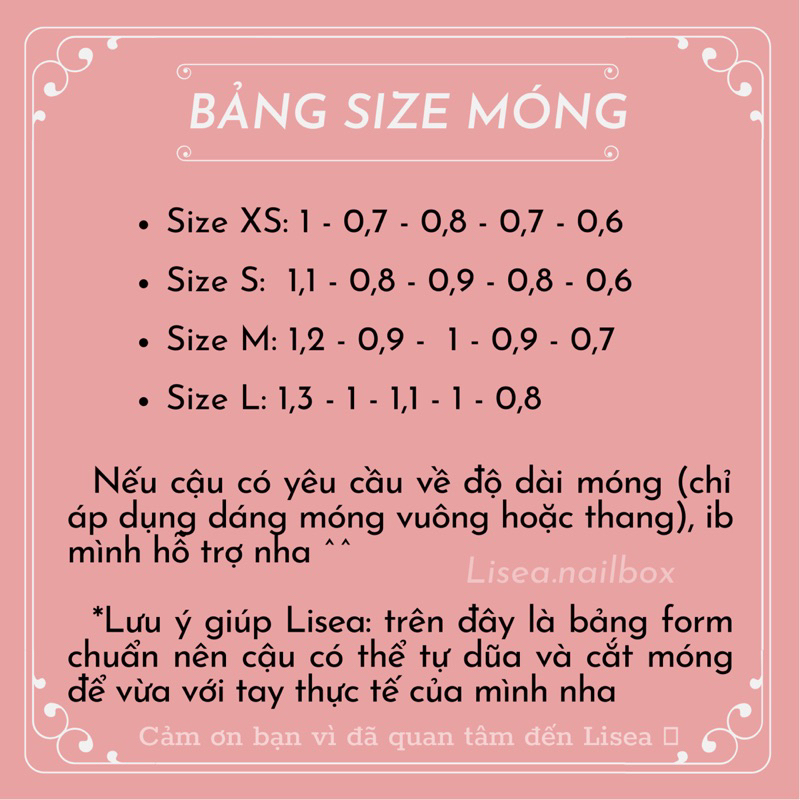 Nail box thiết kế CÚN NỔI by LISEA - Tặng kèm keo dũa Móng tay giả Móng úp Nailbox xinh xắn đáng yêu sang chảnh