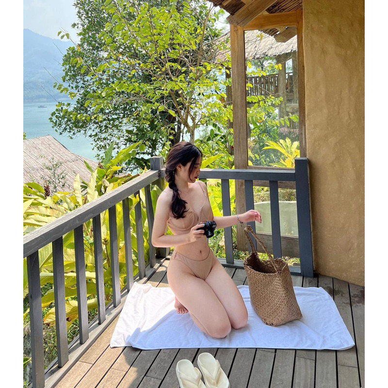 BIKINI HAI MẢNH NHIỀU MÀU DỄ THƯƠNG SEXY CÓ MÚT CO GIÃN CẠP CAO