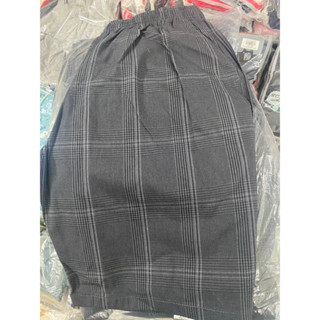 Quần sooc kẻ nam mẫu cơ bản