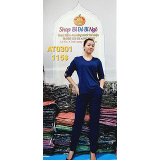 ĐỒ BỘ THUN ATI HÀN MẶC NHÀ CHO CHỊ EM
