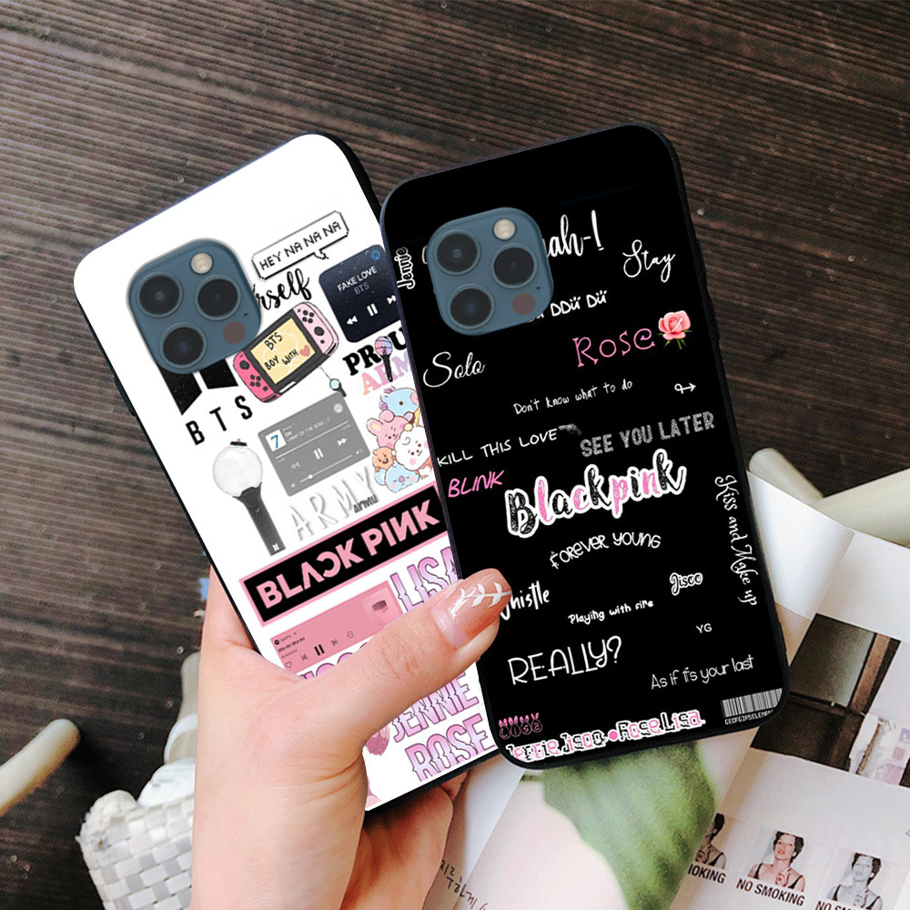 Ốp lưng Iphone 12 Pro / ip 12 Pro max in hình nhóm nhạc blackpink