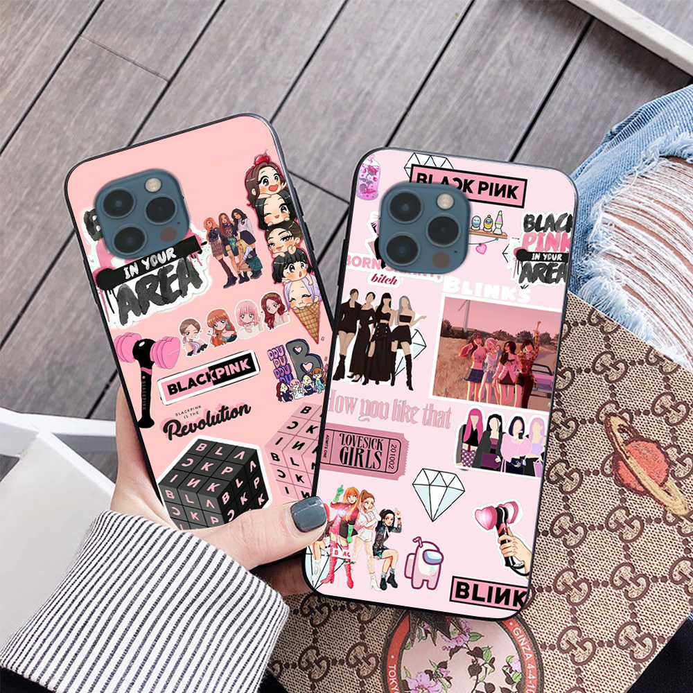 Ốp lưng Iphone 12 Pro / ip 12 Pro max in hình nhóm nhạc blackpink