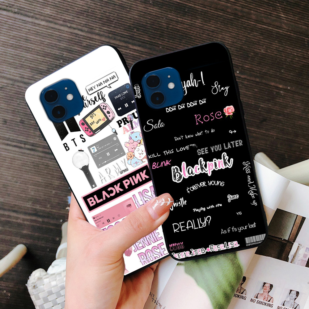 Ốp lưng Iphone 12 / ip 12 mini / ip 11 in hình nhóm nhạc blackpink