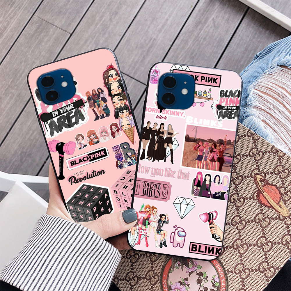 Ốp lưng Iphone 12 / ip 12 mini / ip 11 in hình nhóm nhạc blackpink