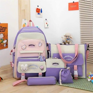 Sét 5 món BAlo đi học _ combo 5 món BAlo đi học tiện dụng thời trang