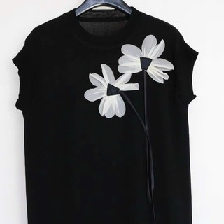 ĐẦM LEN KẾT HOA NỔI