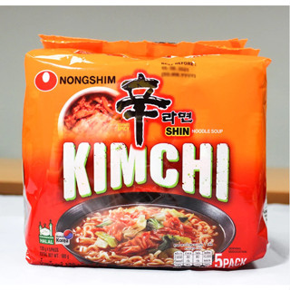 Lốc 5 Gói Mì Kim Chi NongShim Hàn Quốc 120g/gói