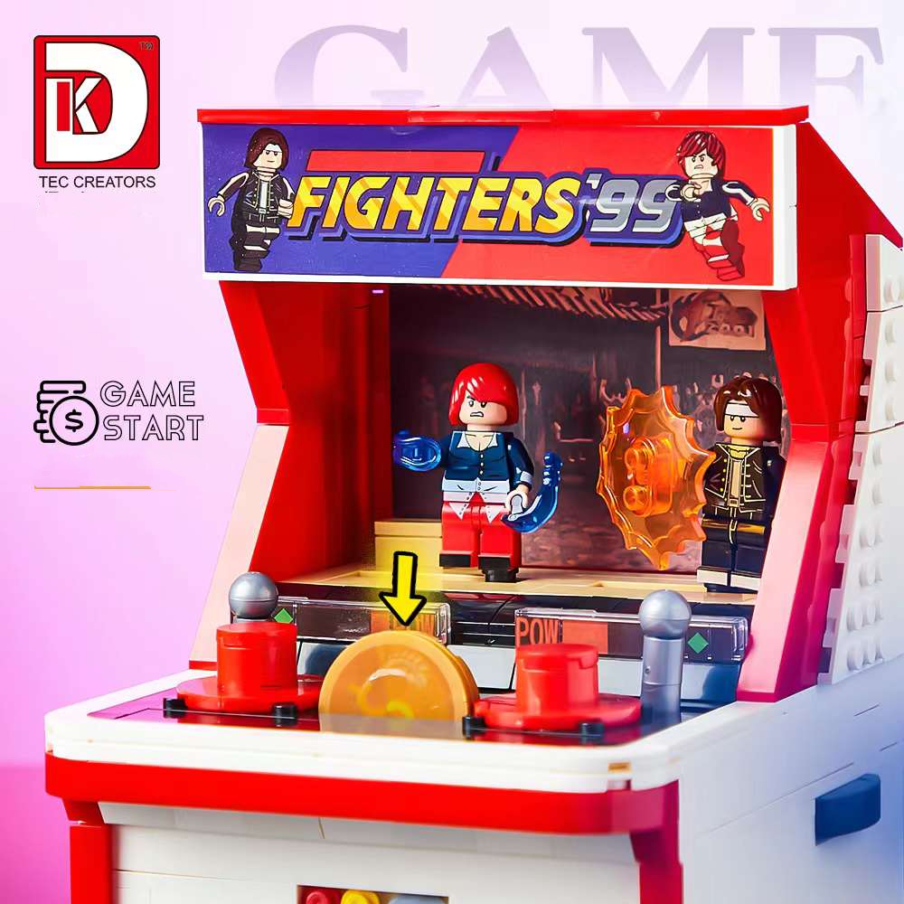 Đồ chơi Lắp ráp Mô hình DK 5010 Arcade Game The King of Fighters 99