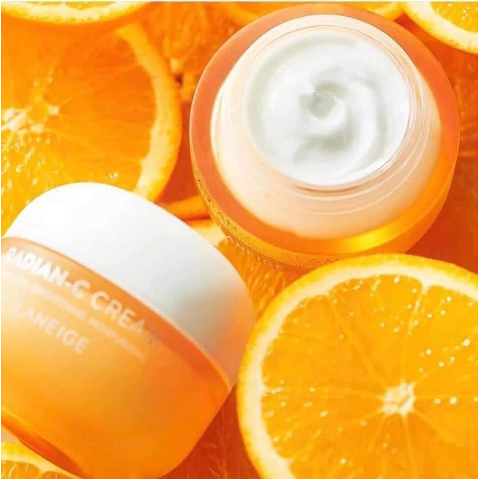 Kem dưỡng trắng mờ thâm nám Laneige Radian-C Cream 10ml