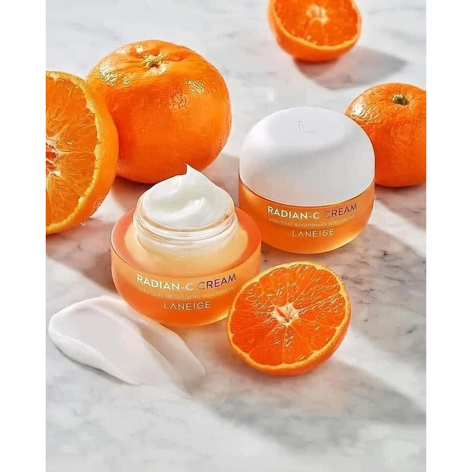 Kem dưỡng trắng mờ thâm nám Laneige Radian-C Cream 10ml