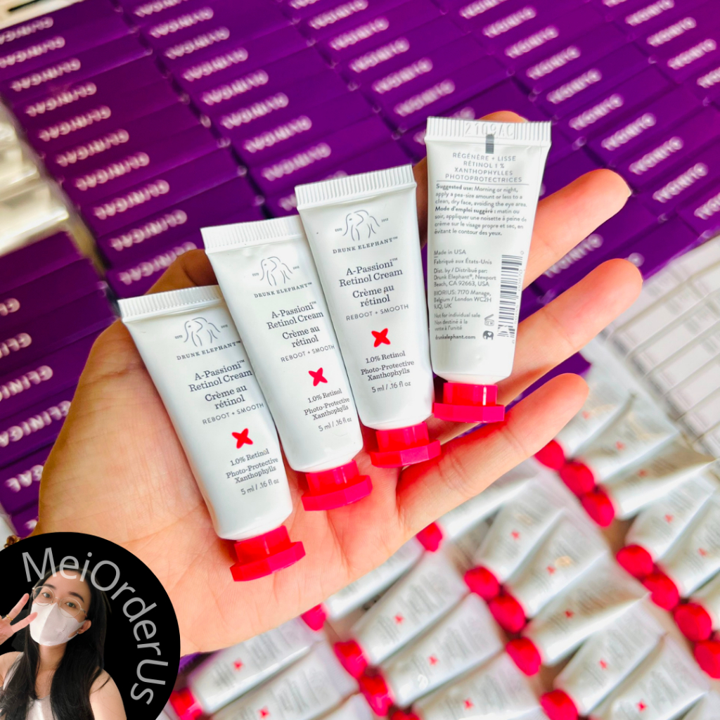 Retinol Drunk Elephant A-Passioni Cream Kem dưỡng chống lão hoá 5ml