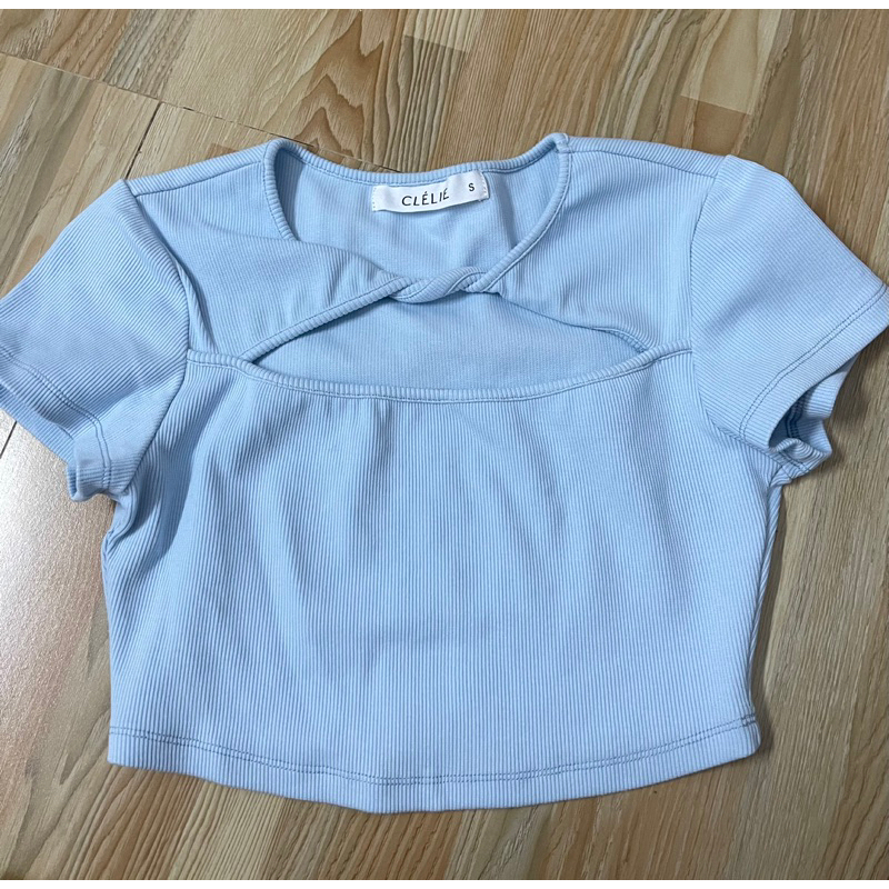 PASS ÁO CLELIE XANH DƯƠNG S