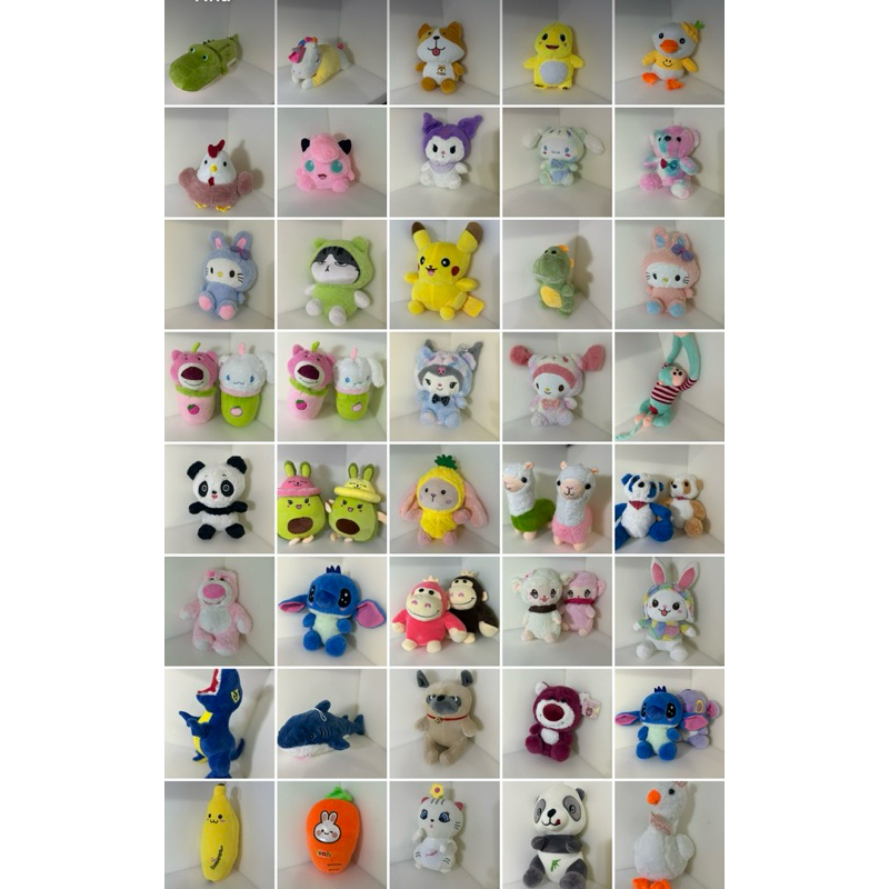 Thú bông mini siêu cute 20 - 22cm được chọn mẫu