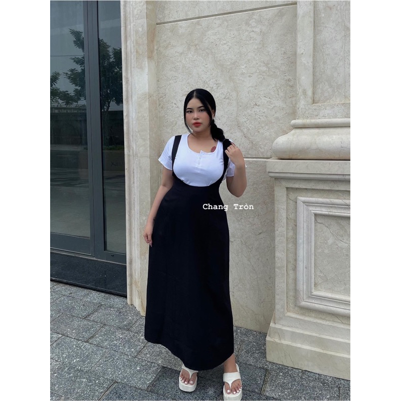 | Chang Tròn | Yếm Đen 𝐁𝐨𝐧𝐢𝐞 Form Chiết Eo Bigsize - Hình Thật Cuối