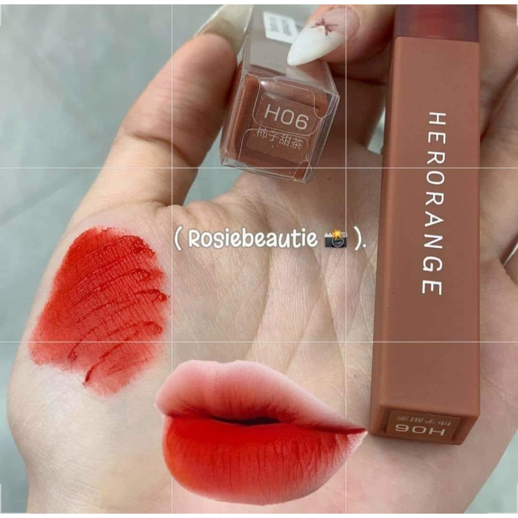 Son kem lì HERORANGE siêu mềm mịn chống nước lâu trôi