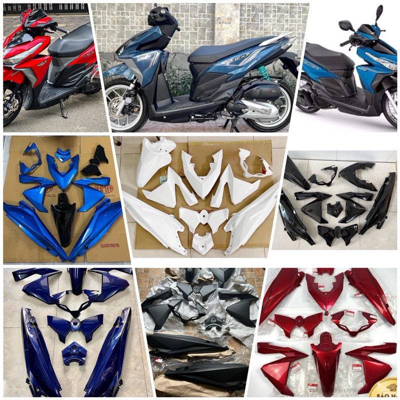 Dàn áo vario Click 2015-2017 honda thái lan
