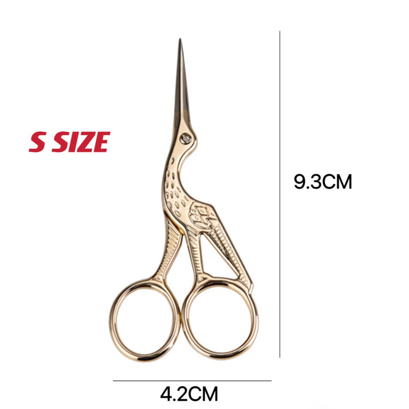 Kéo cắt chỉ, cắt móng hình hạc 4,2x9,3cm