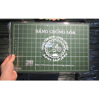 Bảng ôly học sinh Ánh Dương, bảng gỗ viết phấn chống lóa cho học sinh lớp 1
